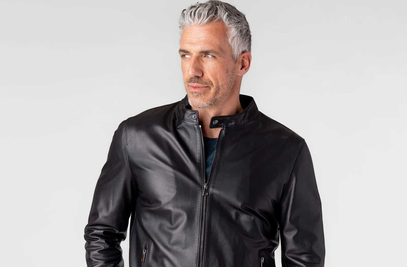 The Leather Blouson — Look 04