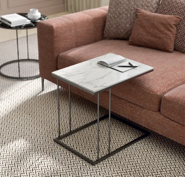 Accento — Marble & Steel