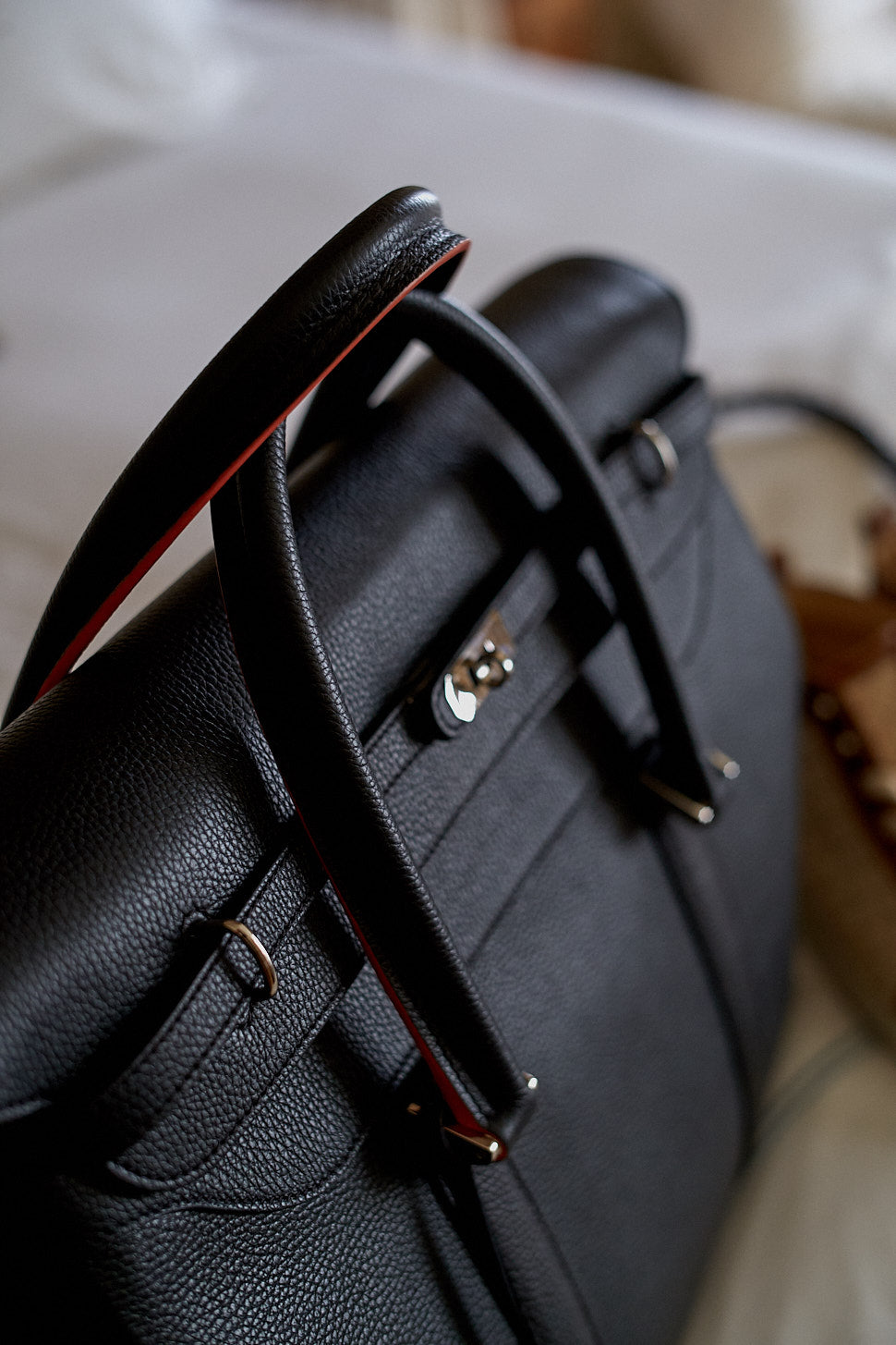 "COMO" Jetset Bag in Calfskin