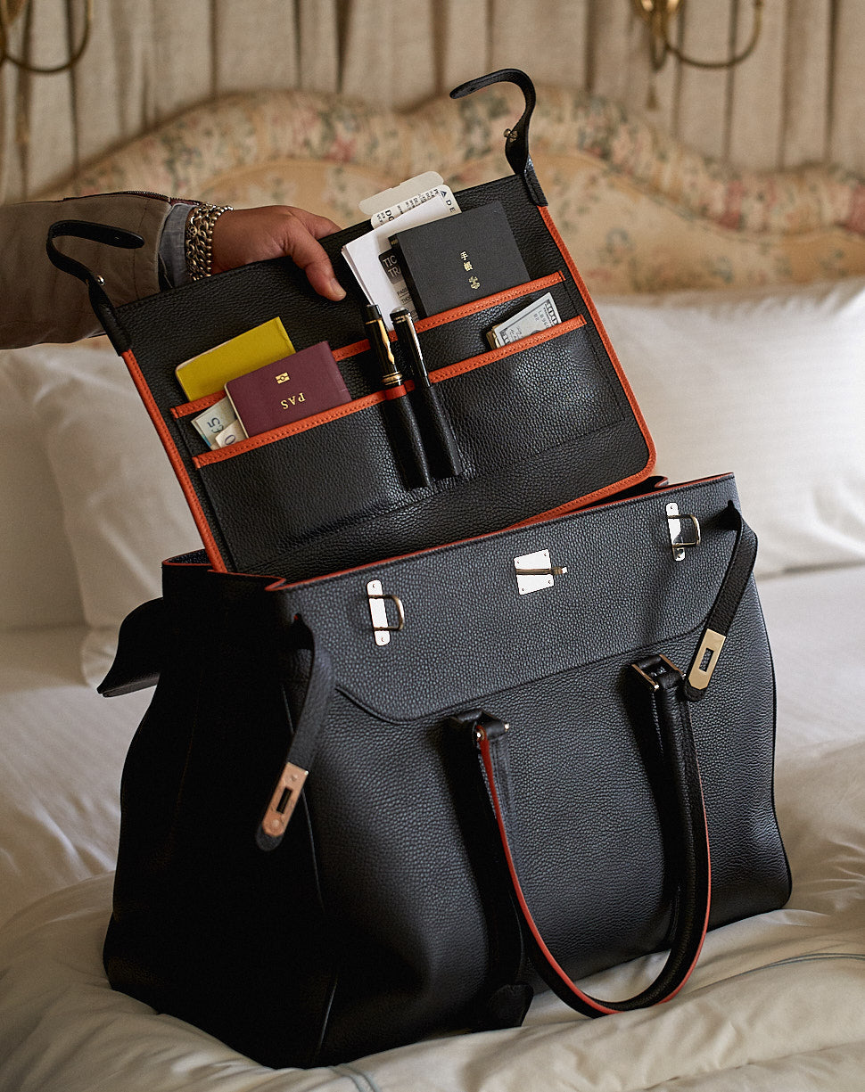 "COMO" Jetset Bag in Calfskin