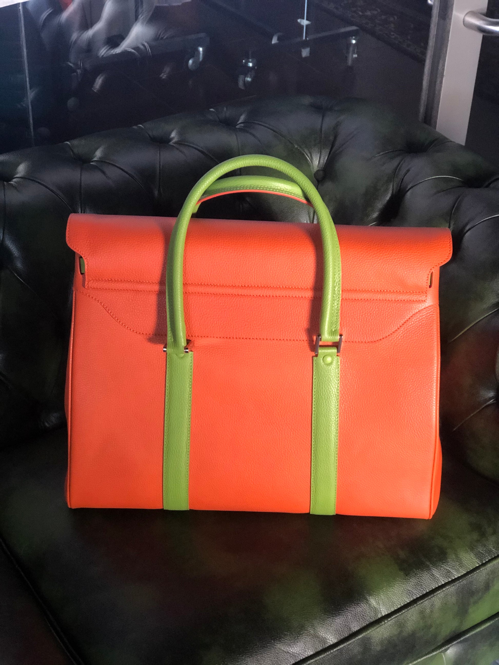 "COMO" Jetset Bag in Calfskin