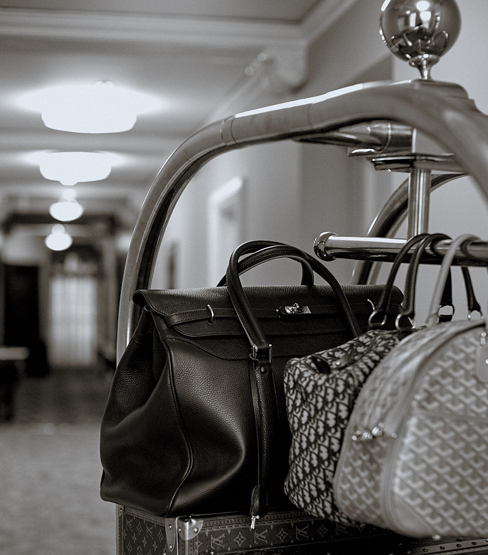 "COMO" Jetset Bag in Calfskin